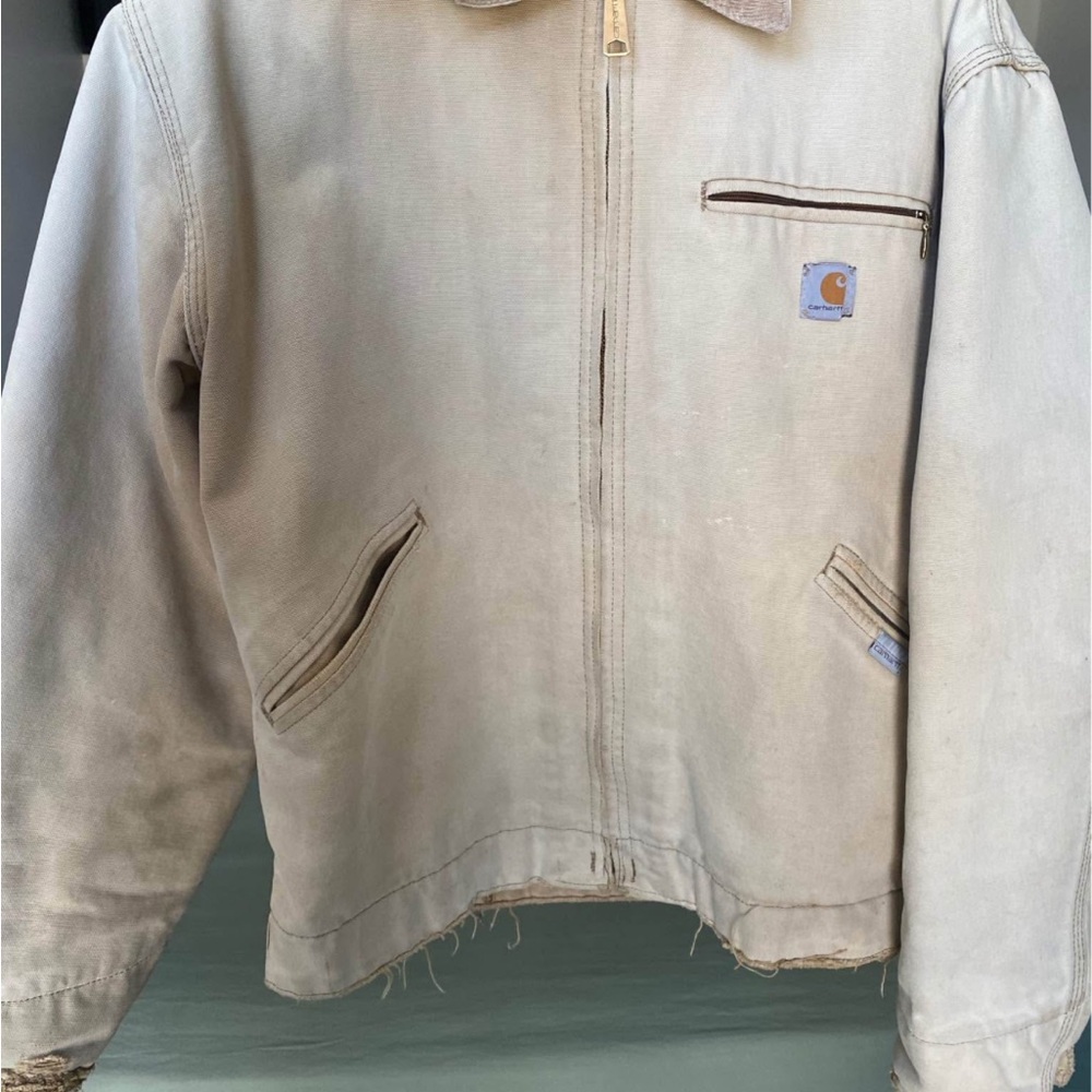 Carhartt Detroit Light Tan Work Jacket
